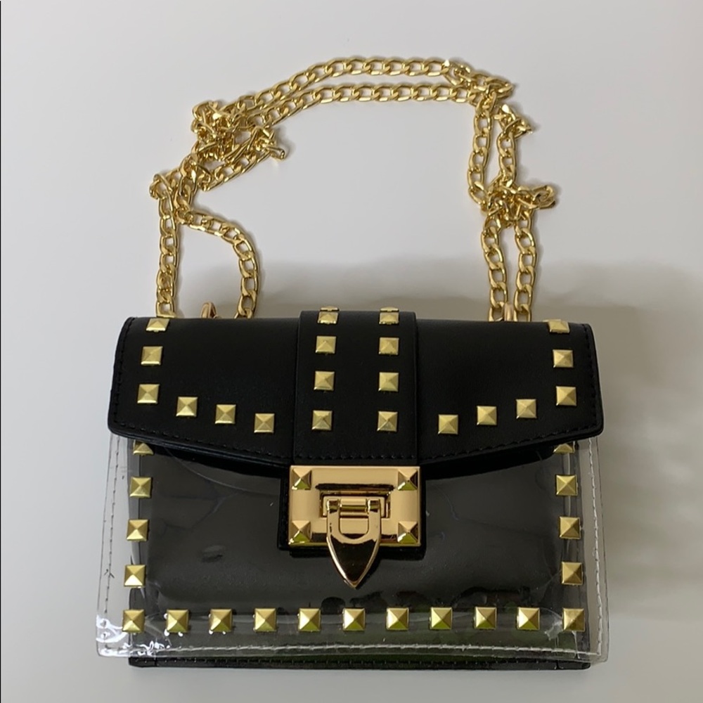 New Jelly Bag Stadium with gold studs with pouch - Picture 2 of 5